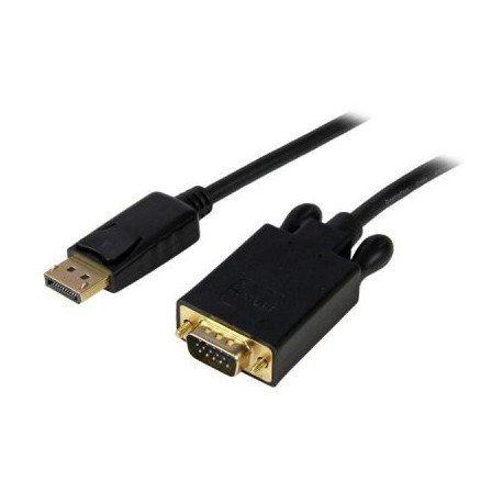 Cable 1.8m Activo  DisplayPort a VGA Convertidor  STARTECH DP2VGAMM6B