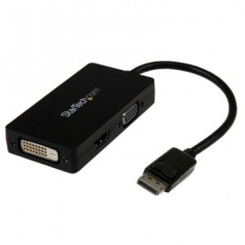 Adaptador Convertidor  DisplayPort a VGA DVI HDMI  STARTECH DP2VGDVHD