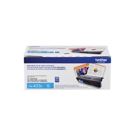 TONER BROTHER TN433C CIAN 4000 PAGINAS 5% DE COBERTURA