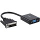 Adaptador Convertidor Video  DVI-D a VGA HD15 1080p  STARTECH DVI2VGAE