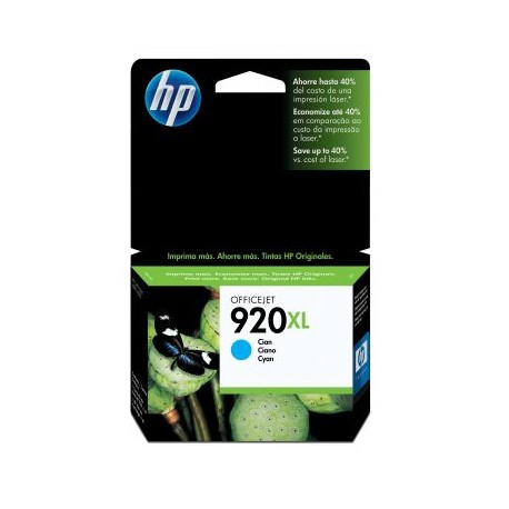 CARTUCHO HP 920XL CYAN  (CD972AL)