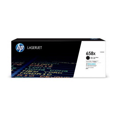 TONER HP 658X NEGRO 33,000 PAGINAS ORIGINAL W2000X