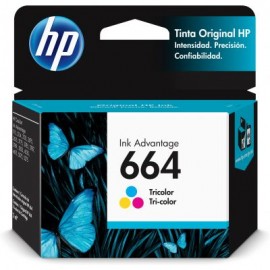 CARTUCHO HP 664 TRICOLOR PARA 1115 / 2135 (F6V28AL)