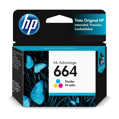 CARTUCHO HP 664 TRICOLOR PARA 1115 / 2135 (F6V28AL)