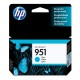 CARTUCHO HP 951 CYAN OFFICEJET PARA 8600/K8600/8600+/8100 (CN050AL)