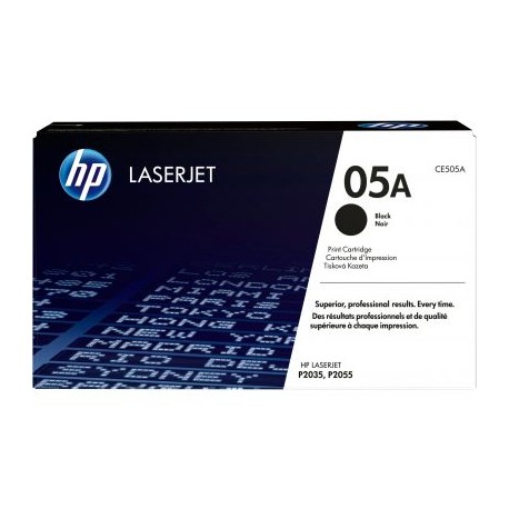 TONER HP CE505A NEGRO PARA LASERJET P2035