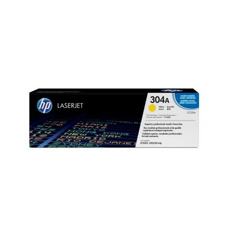 TONER HP 304A AMARILLO PARA CM2320N/CM2320NF/CP2025DN/CP2025N (CC532A)
