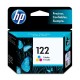 CARTUCHO HP 122  TRICOLOR P/DESKJET 1000/2000/3050 (CH562HL)