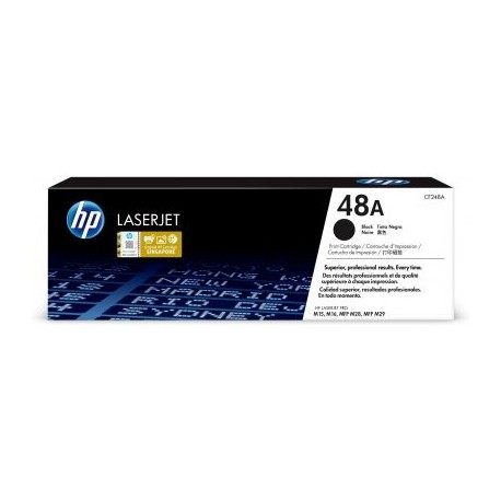 TONER HP 48A NEGRO, PARA M15W/M28W 1000 PÁGINAS (CF248A)