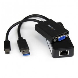 Kit de Adaptadores VGA RJ45  Lenovo ThinkPad  STARTECH LENX1MDPUGBK