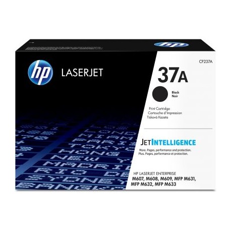 TONER HP 37A NEGRO 11,000 PAGINAS P/M609,M632 CF237A