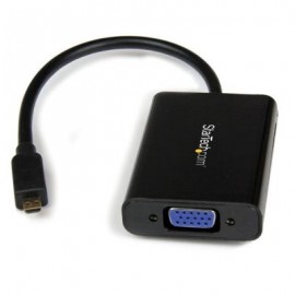 Adaptador Convertidor Micro  HDMI a VGA con Audio  STARTECH MCHD2VGAA2