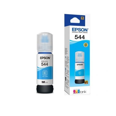 BOTELLA DE TINTA EPSON T544 CYAN PARA L3110/L3150 (T544220)