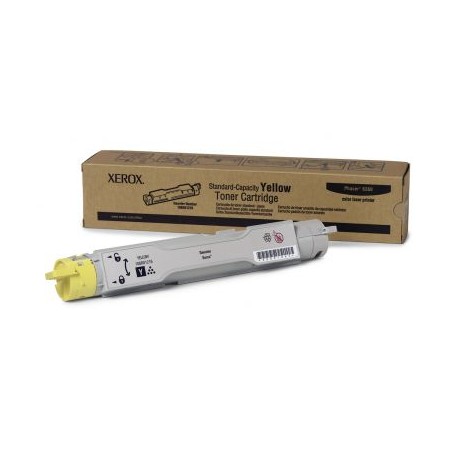 TONER CARTUCHO XEROX 106R01216 COLOR AMARILLO 5000 PAGINAS LASER
