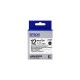 CINTA LK EPSON ESTANDAR NEGRO SOBRE TRANSPARENTE 12MM LK-4TBN