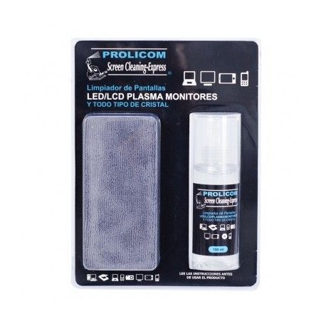 LIMPIADOR DE PANTALLAS PROLICOM - LIMPIADOR, LCD/TFT/PLASMA