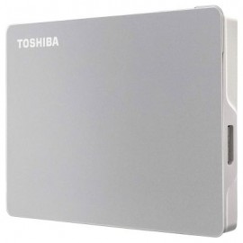 DISCO DURO EXTERNO TOSHIBA CANVIO FLEX 2 TB PLATA USB C/3.1 MAC/PC/AND