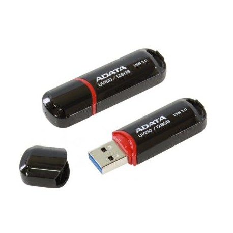 MEMORIA FLASH USB ADATA AUV150-128G-RBK  NEGRO