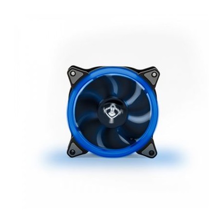 KIT DE 3 VENTILADORES YEYIAN TYPHOON  AZUL 120MM 1500 RPM YCT-050720B