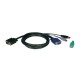 Tripp Lite Juego Cables USB/PS2 para KVM Serie B042 1.83 m 1 x HD-15