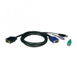Tripp Lite Juego Cables USB/PS2 para KVM Serie B042 1.83 m 1 x HD-15