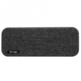 BOCINA BLUETOOTH VORAGO BSP-150-GRY / mSD / USB / 3.5MM TELA GRIS