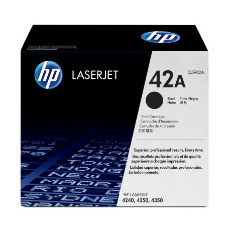 TÓNER HP 42X 20,000 NEGRO Q5942X