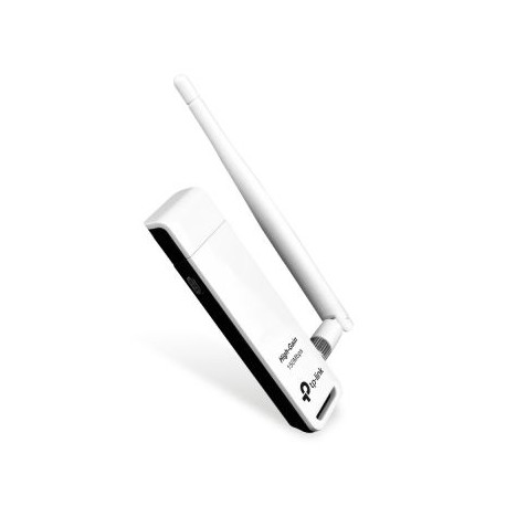 ADAPTADOR INALAMBRICO USB TP-LINK TL-WN722N N150 ALTA GANANCIA QSS