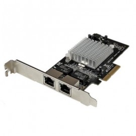 TARJETA DE RED GIGABIT 2PTOS RJ45 CHIPINTEL I350  STARTECH ST2000SPEXI