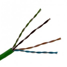 BOBINA DE CABLE CAT6 UTP 305 METROS VERDE 3M VOL-6UL4-305
