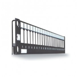 PANEL DE PARCHEO 3M VOL-PPCB-F48K 19'' CAT6 RJ-45 48 PUERTOS