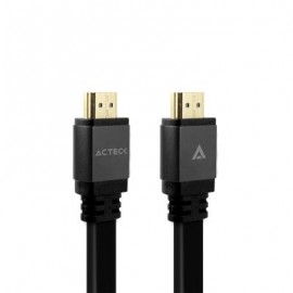 CABLE HDMI ACTECK MACHO-MACHO 4K 1.5M 0 15 M HDMI HDMI M/M NEGRO