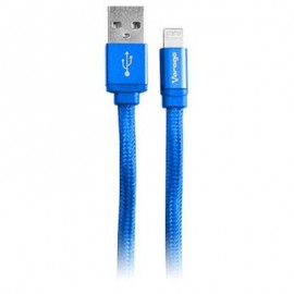 CABLE USB VORAGO CAB-113 AZUL USB 2 A MICRO USB 1.0 METROS BOLSA