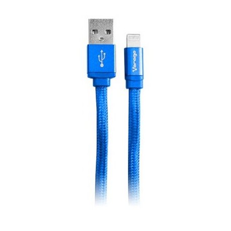 CABLE USB VORAGO CAB-113 AZUL USB 2 A MICRO USB 1.0 METROS BOLSA