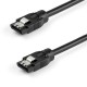 CABLE STARTECH SATA REDONDO DE 0.3M CONECTORES CON CIERRE 6GBS