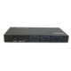ADAPTADOR HDMI MANHATTAN 6 PUERTOS 4096 X 2160 PIXELES NEGRO 207409