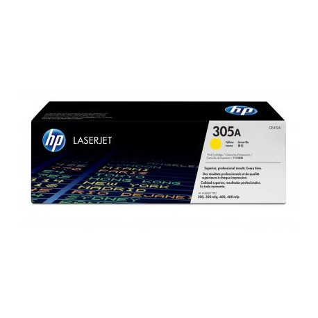TONER HP 305A AMARILLO PARA LASERJET PRO M451/M475 (CE412A)
