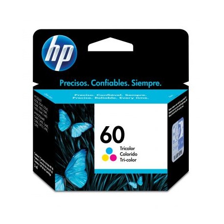 CARTUCHO HP 60 TRICOLOR PARA D1660/2660  F4400 (CC643WL)