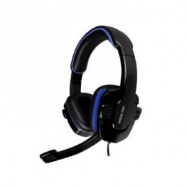 DIADEMA GAMER EAGLE WARRIOR CON MICRO HS-501 NEG/AZUL ACFHS501X00