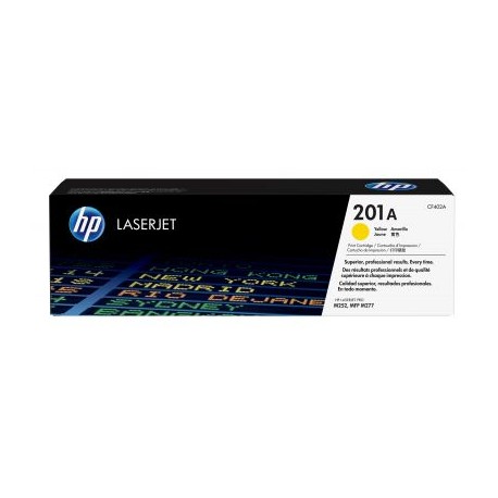 TONER HP 201A AMARILLO PARA M252/M277 1,400 PAGS (CF402A)
