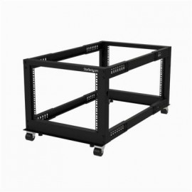 GABINETE STARTECH RACK DE MARCO ABIERTO 8U 4 POSTES AJUSTABLE