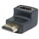 MANHATTAN ADAPTADOR HDMI MACHO A HDMI HEMBRA NEGRO 353519