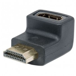 MANHATTAN ADAPTADOR HDMI MACHO A HDMI HEMBRA NEGRO 353519