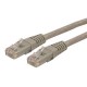 CABLE DE RED STARTECH CAT6e RJ45 91CM MOLDEADO GRIS C6PATCH3GR