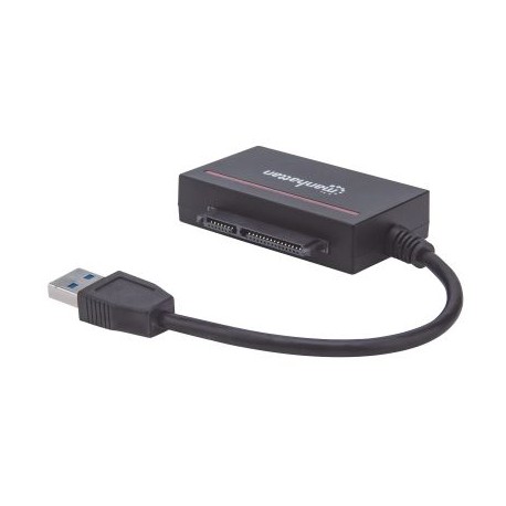 CONVERTIDOR INTELLINET USB 3.0 A HDD SATA 2.5" + LECTOR CFAST