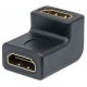 ADAPTADOR MANHATTAN HDMI HEMBRA A HDMI HEMBRA NEGRO 353472