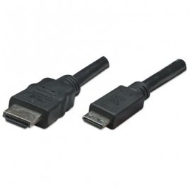 CABLE VIDEO HDMI MANHATTAN 1.3 M-MINI M  1.8M BOLSA 304955