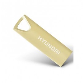 MEMORIA USB HYUNDAI BRAVO DELUXE 16GB METAL DORADO U2BK/16GAG