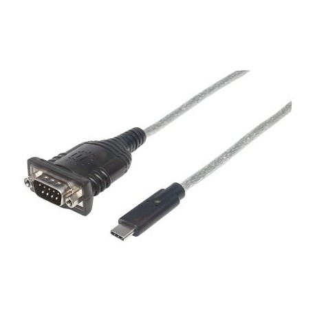 CABLE ADAPTADOR MANHATTAN USB-C A DB9 RS232 45CM 151566