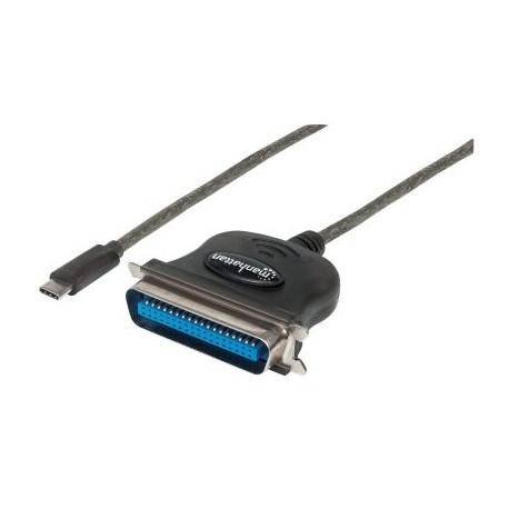 CABLE ADAPTADOR MANHATTAN USB-C A PARALELO CENTRONICS 1.0M 152525